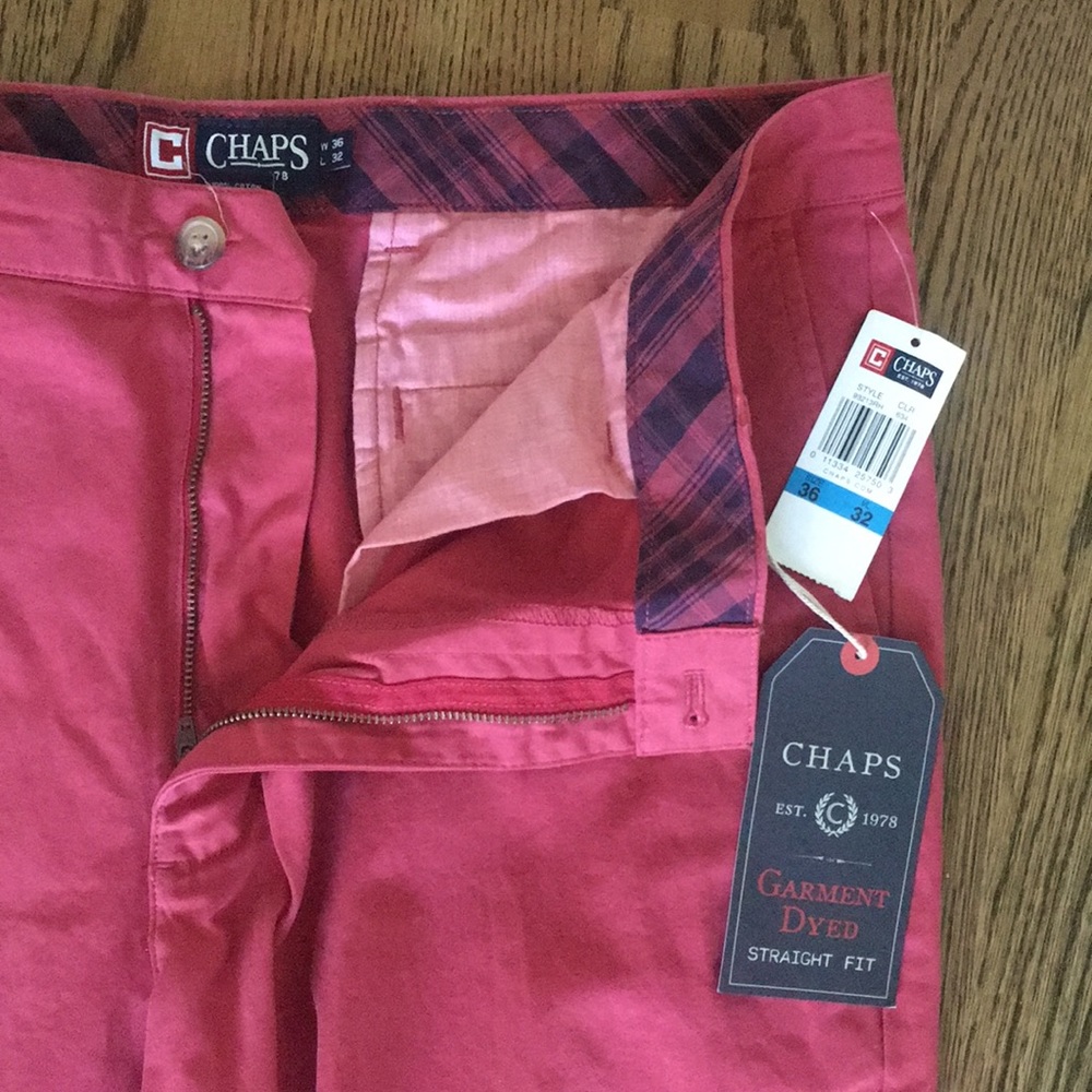 Chaps Men’s Garment Dyed Pants